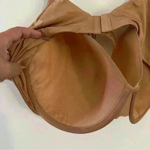 NWT Skims Weightless Demi Bra 46D Ochre Underwire Lightweight Breathable - Picture 3 of 9